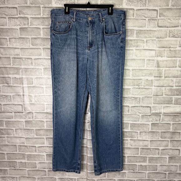 Tommy Bahama Classic Fit Straight Leg Light Wash Denim Jeans Mens 38 x 32 - Picture 1 of 11